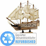 Playtastic 70-teiliger Schiff-Bausatz Flaggschiff aus Holz,Versandrückläufer Playtastic Holz-Bausätze Schiffe