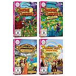 Yellow Valley PC-Spiele-Set "Weather Lord 6 + 7" und "Gnome Garten 3 + 4" Yellow Valley