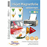 Your Design 5 Inkjet-Magnetfolien A4 matt/weiß Your Design Magnet Druck-Folie