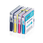 iColor Color-Pack für Brother LC970+LC1000 BK/C/M/Y iColor Multipack: Kompatible Druckerpatrone für Brother Tintenstrahldrucker