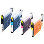 iColor ColorPack für Brother (ersetzt LC980/LC1100), BK/C/M/Y iColor