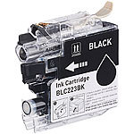 iColor Tintenpatrone für Brother (ersetzt LC-223BK), black iColor Kompatible Druckerpatronen für Brother-Tintenstrahldrucker