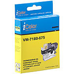 iColor Tinten-Patrone LC-3211BK für Brother-Drucker, black (schwarz) iColor Kompatible Druckerpatronen für Brother-Tintenstrahldrucker