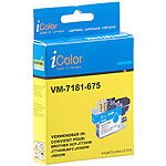 iColor Tinten-Patrone LC-3211C für Brother-Drucker, cyan (blau) iColor