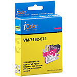 iColor Tinten-Patrone LC-3211M für Brother-Drucker, magenta (rot) iColor