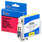 iColor Tintenpatrone für Epson-Drucker (ersetzt C13T02W44010), yellow (gelb) iColor Kompatible Druckerpatronen für Epson Tintenstrahldrucker