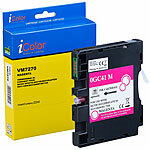 iColor Tintenpatrone für Ricoh (ersetzt Ricoh GC41), magenta iColor Kompatible Druckerpatronen für Ricoh-Tintenstrahldrucker