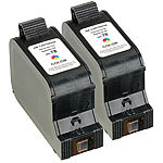 recycled / rebuilt by iColor 2er-Set Recycled Cartridge für HP (ersetzt C6578A No.78), color HC recycled / rebuilt by iColor