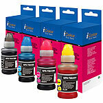 iColor Nachfüll-Tinten ColorPack für Epson, ersetzt Epson T6641-44, BK/C/M/Y iColor Multipacks: Nachfüll-Tinten für Epson-Tintenstrahldrucker