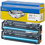 iColor 2er-Set Toner für HP-Laserdrucker (ersetzt HP 216A, W2410A), black iColor Kompatible Toner-Cartridges für HP-Laserdrucker