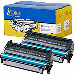 iColor 2er-Set Toner für HP-Laserdrucker (ersetzt HP 89A), black iColor 