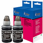 iColor 2er-Set Nachfüll-Tinten für Epson, ersetzt Epson C13T66414A, black iColor Nachfüll-Tinten für Epson-Tintenstrahldrucker