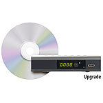 auvisio Upgrade-CD zur Aktivierung der Aufnahmefunktion bei DCR.100.fhd auvisio DVB-C2-Kabelreceiver