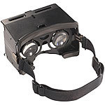 auvisio Faltbare Mini-Reise-Virtual-Reality-Brille 3D für Smartphones auvisio