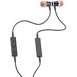 auvisio Magnetisches In-Ear-Stereo-Headset, BT 4.1, Multipoint & Auto-Connect auvisio