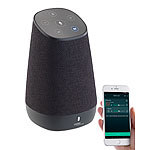 auvisio Mobiler WLAN-Multiroom-Lautsprecher mit Amazon Alexa und Akku, 30 Watt auvisio
