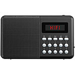 auvisio FM-Taschenradio, Bluetooth, MP3-Player, Display, Versandrückläufer auvisio FM-Taschenradios mit MP3-Player
