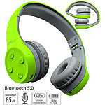 auvisio Over-Ear-Stereo-Headset für Kinder, Lautstärke-Begrenzung, Bluetooth 5 auvisio Over-Ear-Headsets für Kinder mit Lautstärke-Begrenzung & Bluetooth