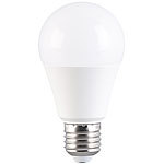 Luminea 4er-Set LED-Lampe E27 9W (ers. 75W) 3-stufig dimmbar 830 lm warmweiß Luminea LED-Lampen E27 mit 3 Helligkeitsstufen warmweiß