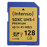 Intenso Premium SDXC-Speicherkarte 128 GB, UHS-I, Class 10 / U1 Intenso SD-Speicherkarten UHS U1