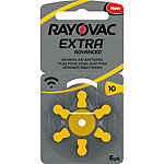 RAYOVAC Hörgeräte-Batterien 10 Extra Advanced 1,45V 105 mAh, 6er-Pack RAYOVAC
