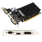 MSI Grafikkarte Geforce GT710, HDMI/DVI/VGA, 1 GB DDR3, passiv gekühlt MSI Grafikkarten