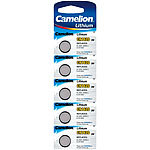 Camelion Lithium-Knopfzelle CR1620, 90 mAh, 3 Volt, 5er-Pack Camelion 