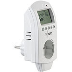 revolt Digitales Steckdosen-Thermostat für Heiz- & Klimageräte, 3.680 Watt revolt Steckdosen-Thermostat