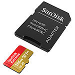 SanDisk Extreme microSDXC-Speicherkarte 256 GB, Class 3 (U3)/V30; A2, 160 MB/s SanDisk