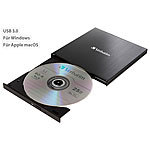 Verbatim Externer Slim-Blu-ray-Brenner, USB 3.0, Nero Burn & Archive, schwarz Verbatim Externe Blu-ray-Brenner