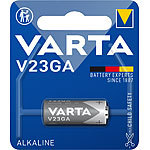 Varta Electronics Alkaline-Batterie, Typ MN21 / V23GA, 50 mAh, 12 Volt Varta Alkaline Batterien A23
