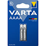 Varta Electronics Alkaline-Batterie, Typ AAAA/Mini/LR61, 1,5 V, 2er-Set Varta