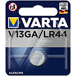 Varta Electronics Alkaline-Knopfzelle, Typ LR44 / VG13GA, 155 mAh, 1,5 Volt Varta Knopfzellen Typ LR44