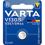 Varta Electronics SilverOxide-Knopfzelle, Typ 357 / SR44, 143 mAh, 1,55 Volt Varta Knopfzellen