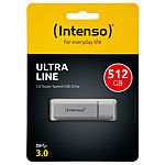 Intenso Ultra Line USB-3.0-Speicherstick mit 512 GB, silber Intenso USB-3.0-Speichersticks