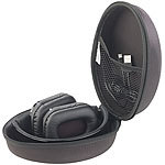 auvisio Hardcase-Schutztasche für faltbare Kopfhörer, 17 x 13 x 8 cm (innen) auvisio Kopfhörer-Taschen