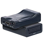 auvisio SCART-auf-HDMI-Adapter / Konverter mit USB-Ladekabel, 720p/1080p auvisio