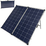 revolt Powerbank & Solarkonverter mit mobilem 260-Watt-Solarpanel, 455 Ah revolt 2in1-Solar-Generatoren & Powerbanks, mit externer Solarzelle