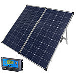 revolt Mobiles 260-Watt-Solarpanel m. monokristall. Zellen + Laderegler 40A revolt Solarpanele und Laderegler mit PWM-Lademodus
