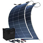 revolt Powerbank & Solarkonv. 455 Ah, 1456Wh + 2x Panel 110W + Adap revolt 2in1-Hochleistungsakkus & Solar-Generatoren