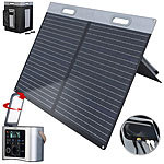 revolt Powerstation & Solar-Generator, 100-W-ETFE-Solarpanel, 333 Wh, 300 W revolt Solarpanels faltbar