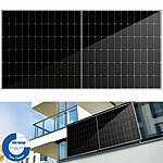 DAH Solar Monokristallines Solarmodul, 550 W, IP68, MC4-kompatibel, schwarz DAH Solar 