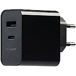 revolt 65 Watt 2-Port-USB-Netzteil, USB-C & Typ A, PD Power Delivery 3.0, GaN revolt