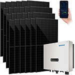 RENAC On-Grid-Solar-Wechselrichter + 24x 405-W-Solarpanel, 3-phasig, 10 kW RENAC On-Grid-Solaranlagem mit Dual-MPP-Tracker
