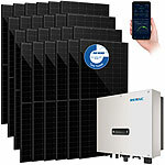 RENAC 9,72kW (24x405W) MPPT-Solaranlage+10kW On-Grid-Wechselrichter 3-phasig RENAC On-Grid-Solaranlagem mit Dual-MPP-Tracker