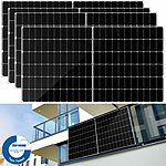 DAH Solar 4er-Set 420-W-Solarmodule mit 132 Halbzellen, Full Screen, weiß DAH Solar