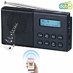 VR-Radio Digitales DAB+/FM-Taschenradio mit Bluetooth 5, Wecker, Display, RDS VR-Radio