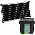 tka Köbele Akkutechnik LiFePO4-Akku mit 60-Watt-Solarpanel, 12 V, 60 Ah / 768 Wh, DC + USB tka Köbele Akkutechnik