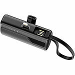 revolt Mini-Powerbank für iPhone und iPad, 8-PIN-Stecker,Versandrückläufer revolt Powerbanks für Apple-Geräte mit Lightning-Buchse