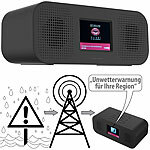 VR-Radio Stereo-Radio-Wecker mit DAB+, Notfall-Warn-Funktion, USB, Bluetooth VR-Radio
